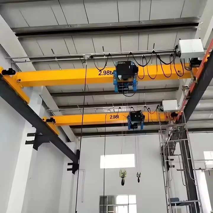 Electric Single Girder Suspension Overhead Crane