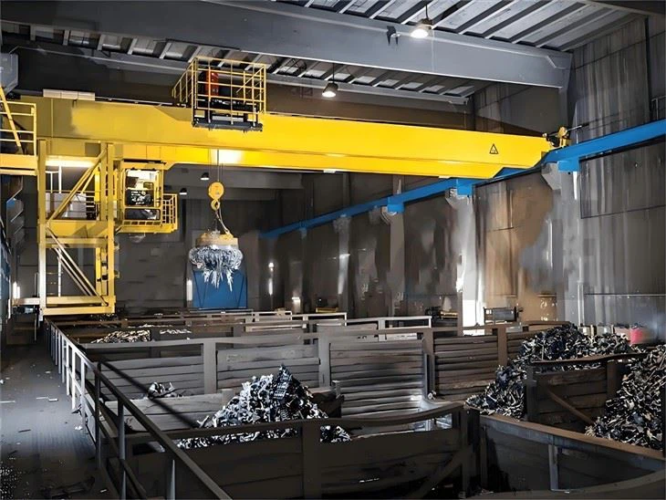 Electromagnetic Bridge Crane